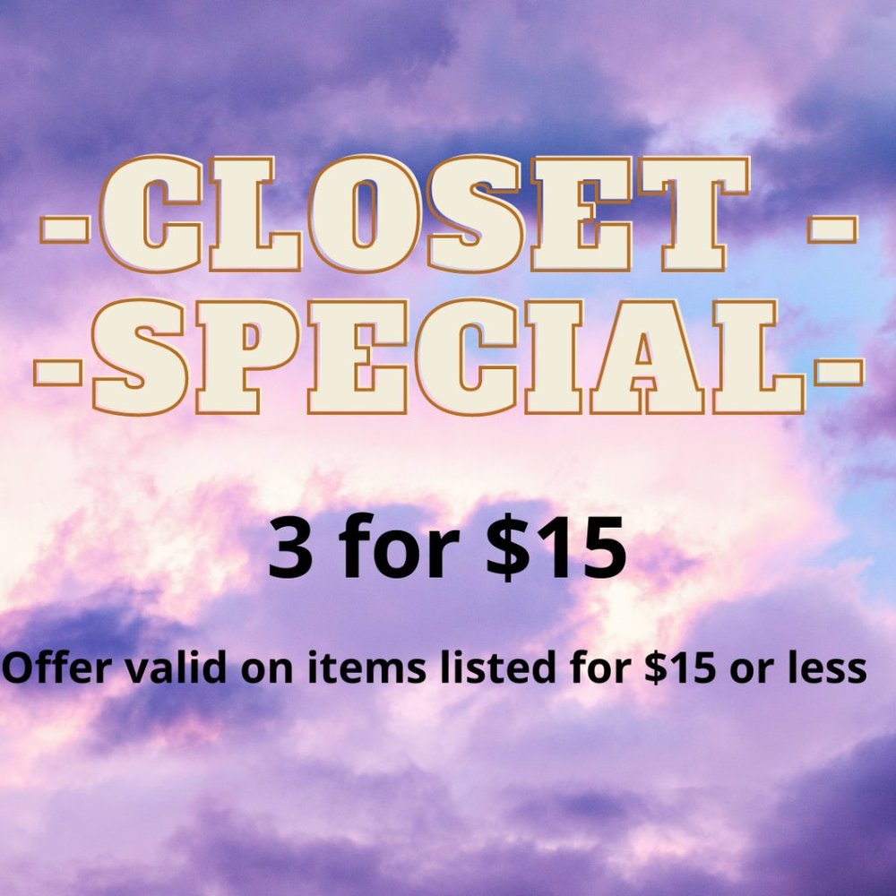 (3) items $15 or less for $15